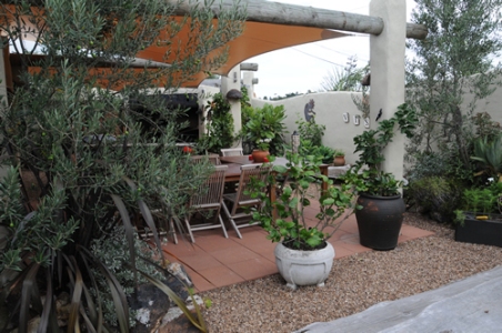 The courtyard - spacious and private